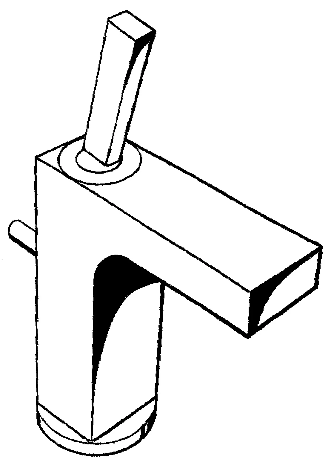 Einhebel Waschtischmischer Axor Citterio chrom Einhebel Waschtischmischer Axor Citterio chrom