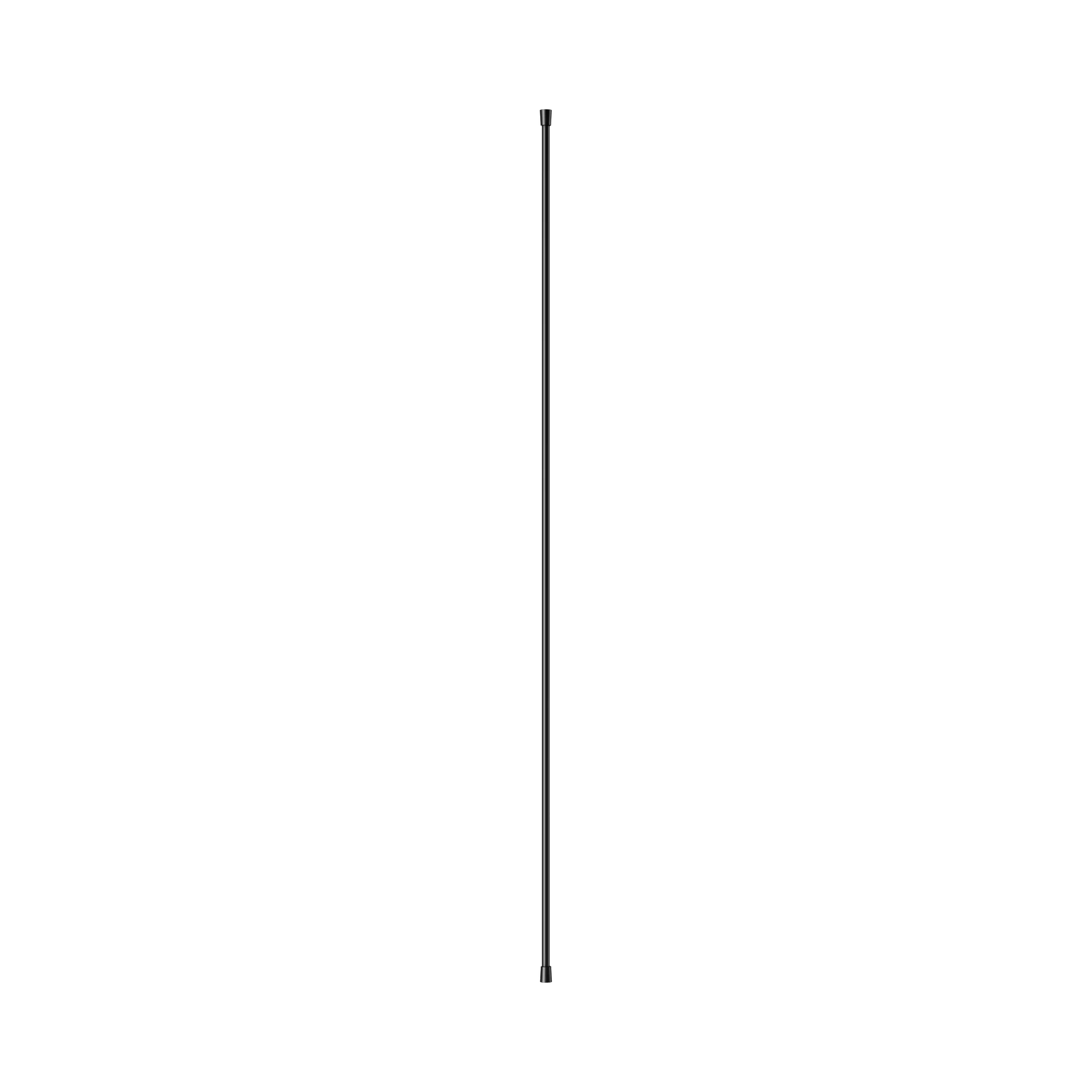 KEUCO Duschschlauch „Plan“ 200 cm in Schwarz (matt)