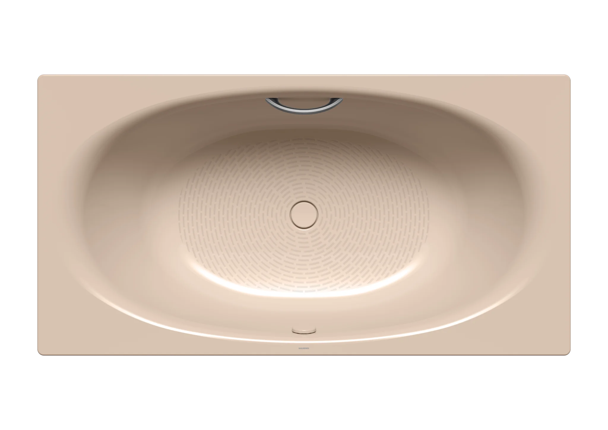 Kaldewei ELLIPSO DUO Badewanne, 1900x1000 mm, bahamabeige, mit Griffloch, Vollantislip