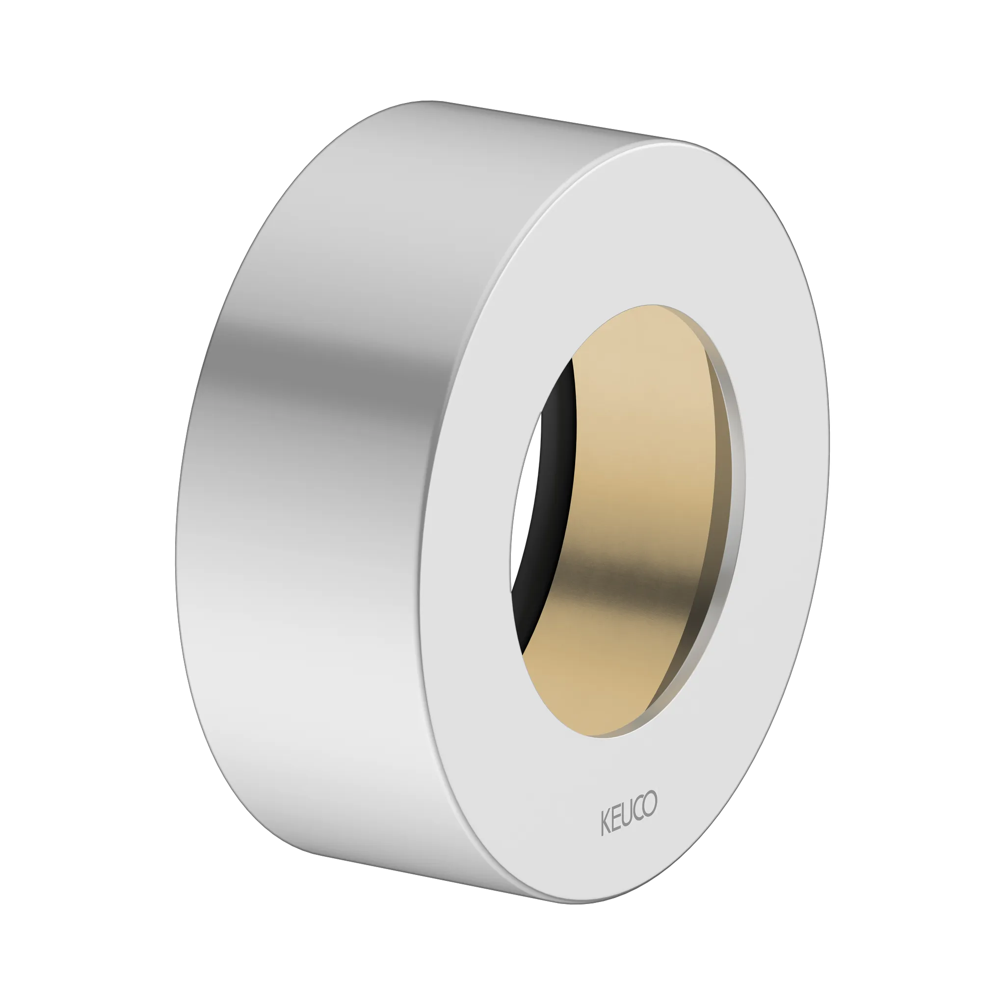 KEUCO IXMO Verlängerungs-Rosette für Ventile Unterputz, rund, 25 mm, Aluminium-finish