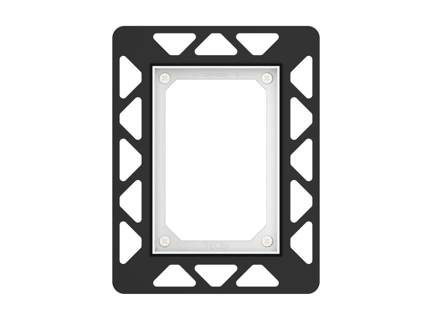 filo Einbaurahmen Chrom glänzend für flächenbündige Montage filo Einbaurahmen Chrom glänzend für flächenbündige Montage