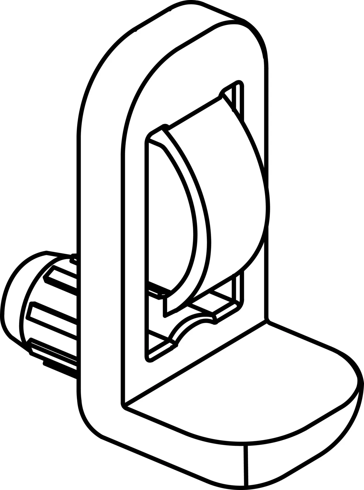 Ideal Standard Connect Air Befestigungsset für Glaseinlegeboden