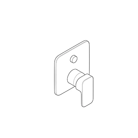 Kludi RENON UP-WAFÜ-BRAUSE-EHM, Einhandmischer, Unterputz, N2 Brushed Gunmetal Kludi RENON UP-WAFÜ-BRAUSE-EHM, Einhandmischer, Unterputz, N2 Brushed Gunmetal