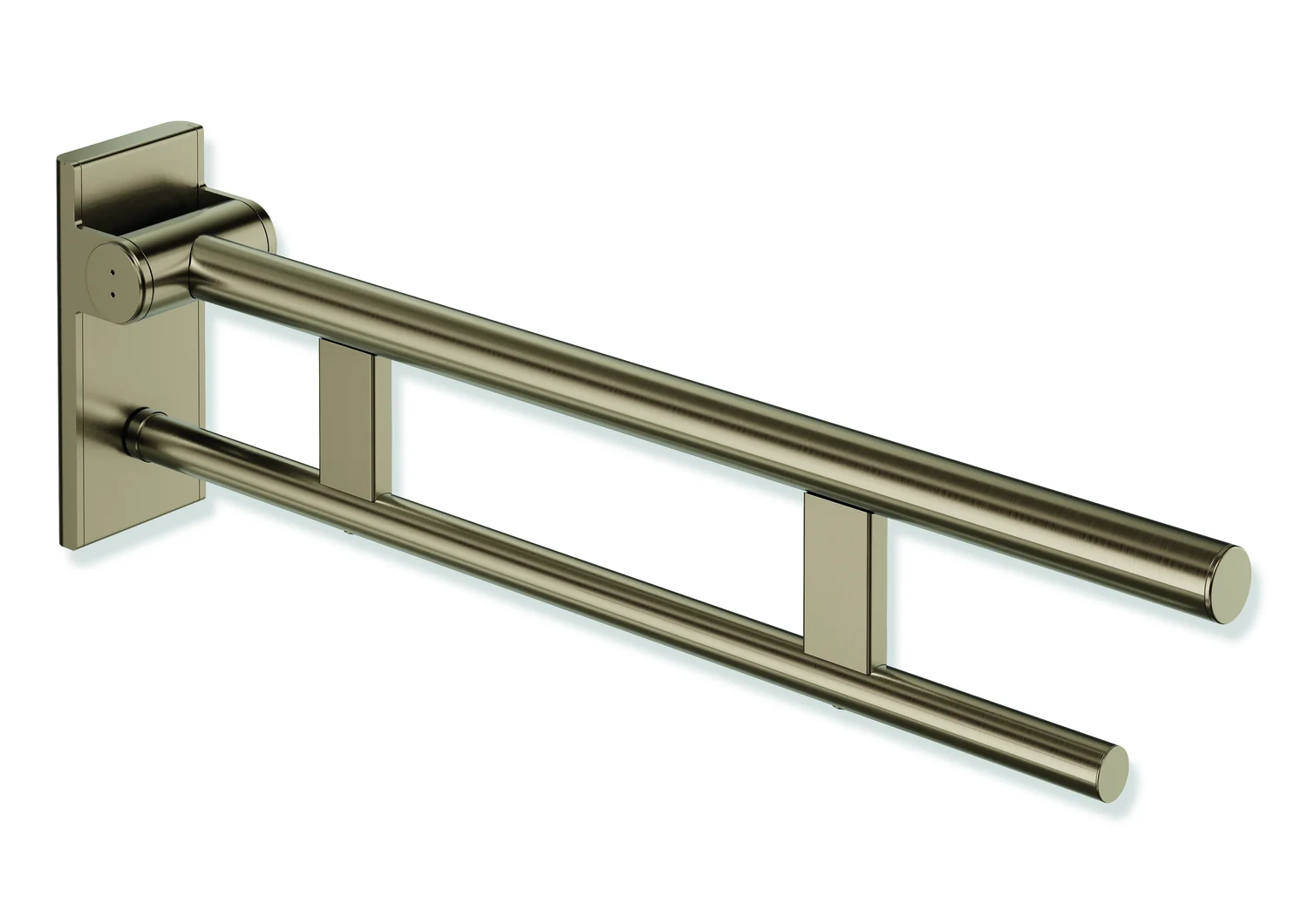 HEWI Stützklappgriff Duo System 900 Design A, Edelstahl PVD bronze gebürstet, Ausladung 700 mm HEWI Stützklappgriff Duo System 900 Design A, Edelstahl PVD bronze gebürstet, Ausladung 700 mm