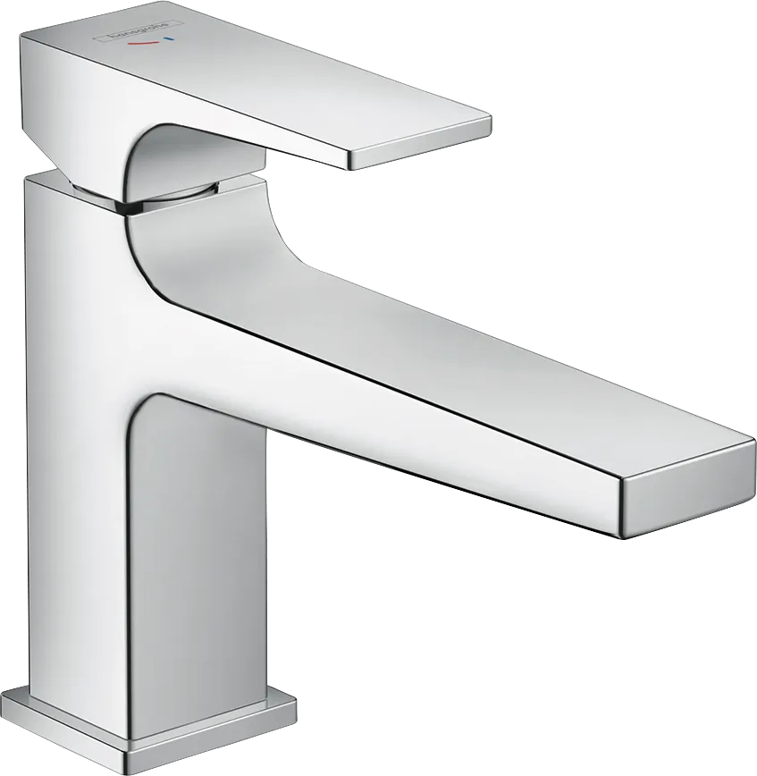 Waschtischmischer 100 Metropol chrom CoolStart langer Ausl.Push-Open Ablaufg.