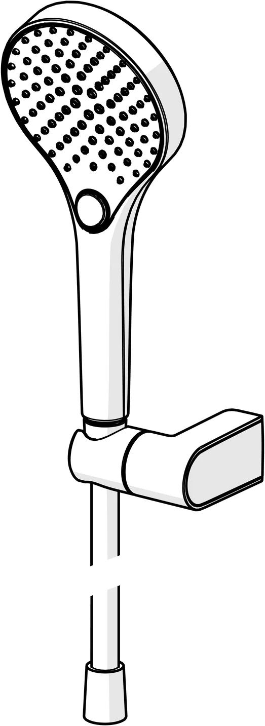 HansaVIVA Handbrausegarnitur HansaVIVA 4417 Chrom 1250 mm HansaVIVA Handbrausegarnitur HansaVIVA 4417 Chrom 1250 mm