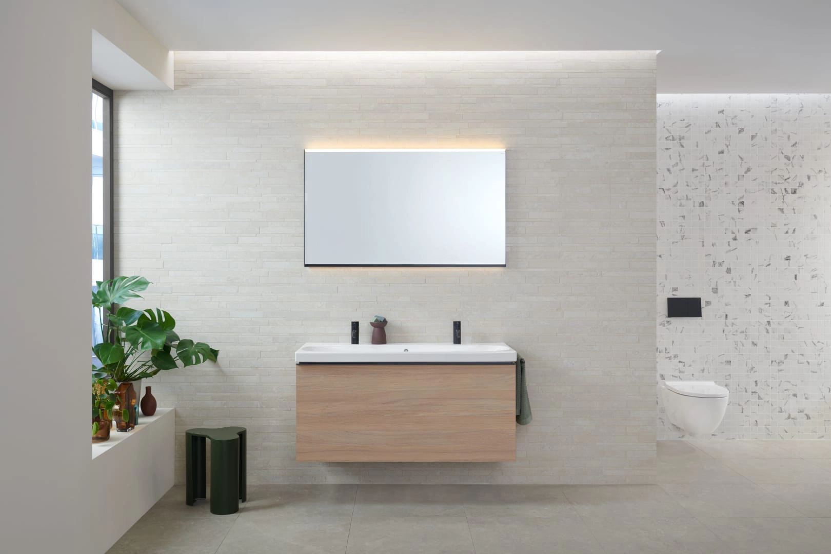 Geberit Wand-Tiefspül-WC Set TurboFlush mit WC-Sitz „Acanto“ geschlossene Form 360 × 385 × 535 mm in weiß alpin Geberit Wand-Tiefspül-WC Set TurboFlush mit WC-Sitz „Acanto“ geschlossene Form 360 × 385 × 535 mm in weiß alpin