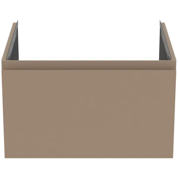 Ideal Standard Möbelwaschtischunterschrank Finesse 600x505x370mm 1 Auszug Greige matt Ideal Standard Möbelwaschtischunterschrank Finesse 600x505x370mm 1 Auszug Greige matt