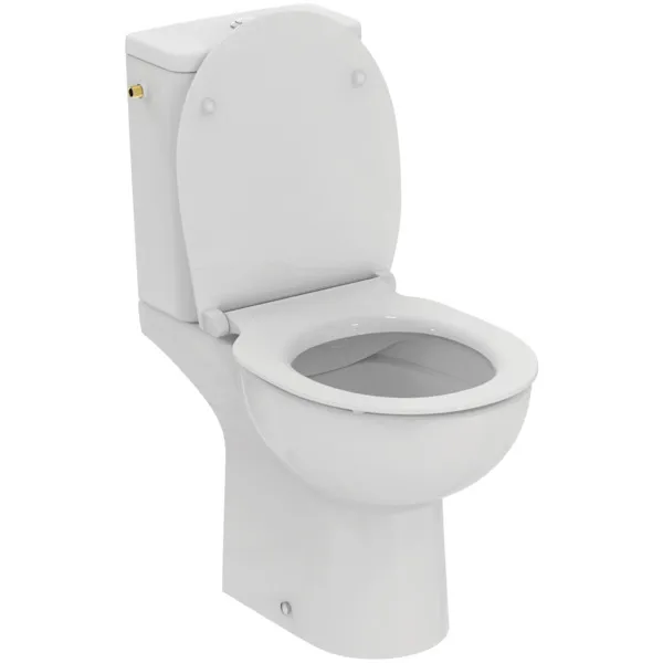 WC-Paket Eurovit mit Standtiefspül-WC Spülkasten Zulauf oben und WC-Sitz Weiß WC-Paket Eurovit mit Standtiefspül-WC Spülkasten Zulauf oben und WC-Sitz Weiß