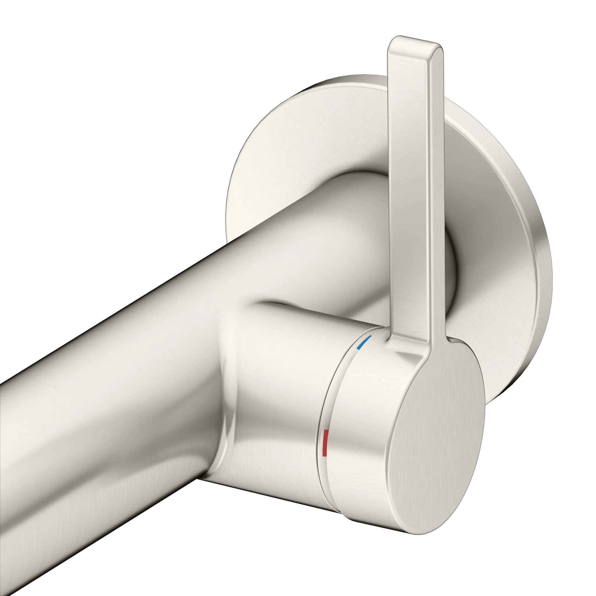 Edition 400 51516050101 Einhebel-Waschtischmischer UP für Wandmontage Ausladung 165 mm Nickel gebürstet