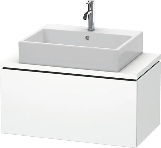 Duravit Waschtischunterschrank wandhängend „L-Cube“ 82 × 40 × 47,7 cm Weiß Matt
