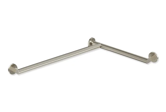 HEWI System 900 Duschhandlauf, links, Edelstahl PVD nickel gebü., 647mm x 70mm HEWI System 900 Duschhandlauf, links, Edelstahl PVD nickel gebü., 647mm x 70mm