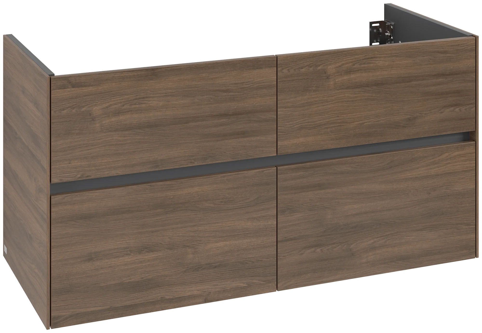Villeroy & Boch Waschbeckenunterschrank Collaro C14000, Arizona Oak, 1.196 x 603 x 498 mm, 4 Auszüge mit SoftClosing, 2 Waschbecken Villeroy & Boch Waschbeckenunterschrank Collaro C14000, Arizona Oak, 1.196 x 603 x 498 mm, 4 Auszüge mit SoftClosing, 2 Waschbecken