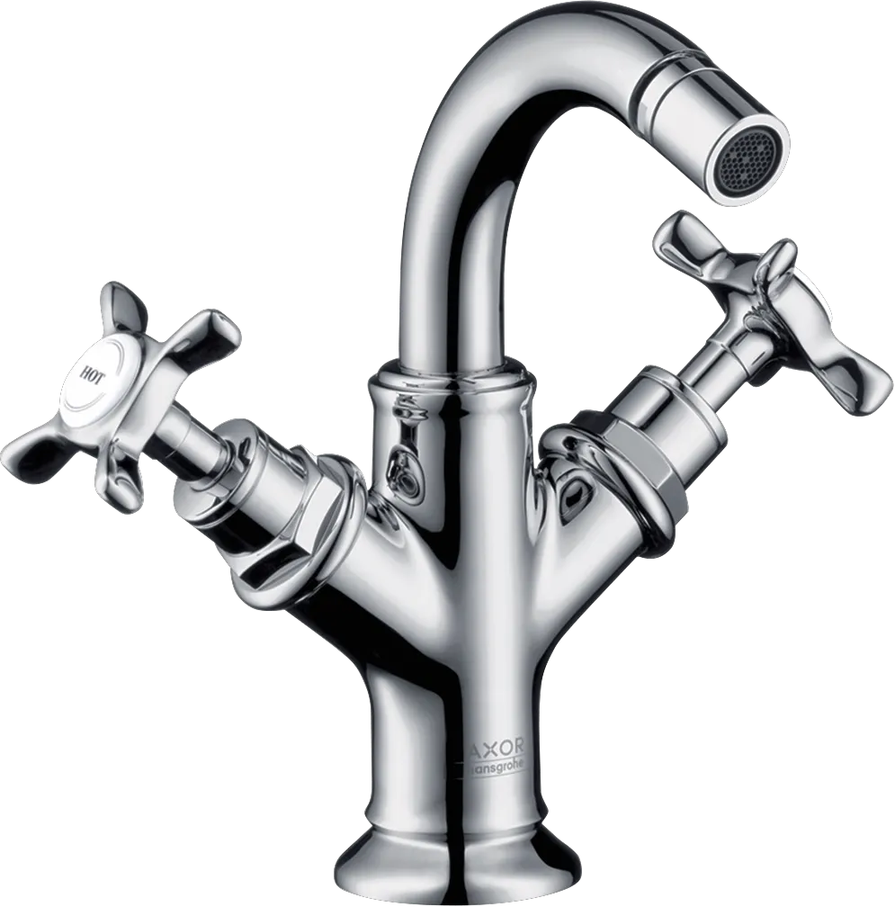Hansgrohe AXOR Montreux 2-Griff Bidetarmatur, Chrom Hansgrohe AXOR Montreux 2-Griff Bidetarmatur, Chrom