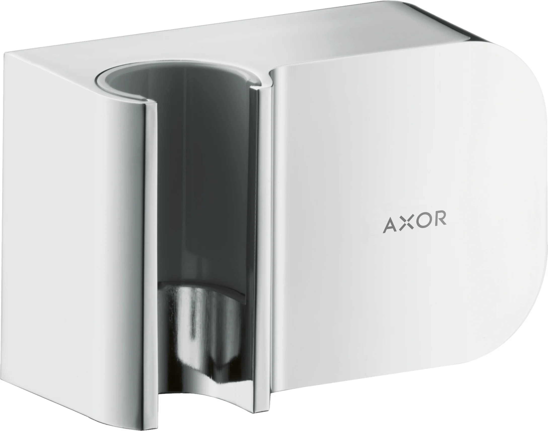 Hansgrohe AXOR One Brausenhalter Porter chrom, Metall, Rückflussverhinderer, Anschluss G 1/2