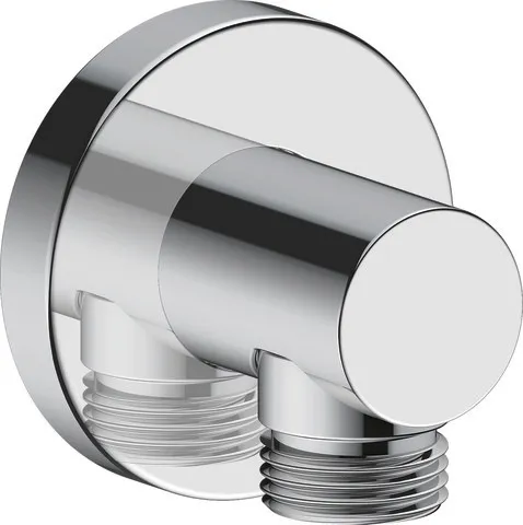 Brausegarnitur Brausen und Zubehör Wandanschlussbogen „ZubehörArmaturen“ in Chrom