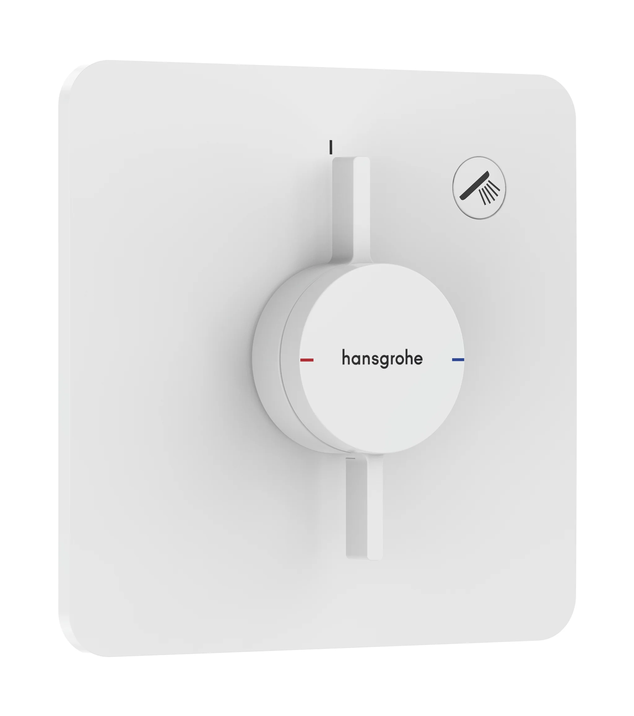 Hansgrohe DuoTurn Q Mischer Unterputz 1 Verbraucher, mattweiß Hansgrohe DuoTurn Q Mischer Unterputz 1 Verbraucher, mattweiß