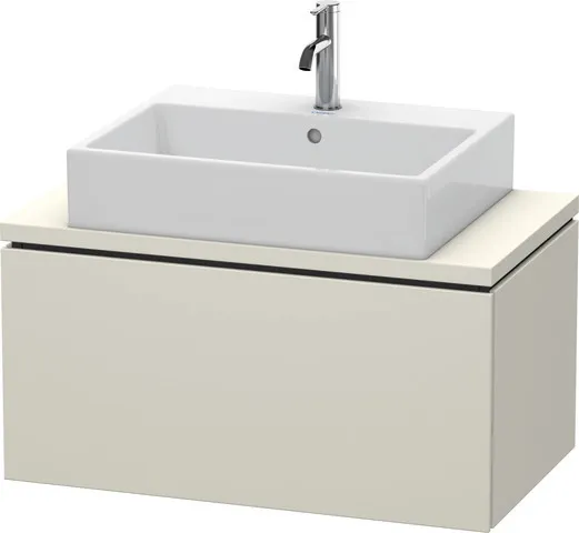 Duravit Waschtischunterschrank wandhängend „L-Cube“ 82 × 40 × 47,7 cm Taupe Matt Duravit Waschtischunterschrank wandhängend „L-Cube“ 82 × 40 × 47,7 cm Taupe Matt