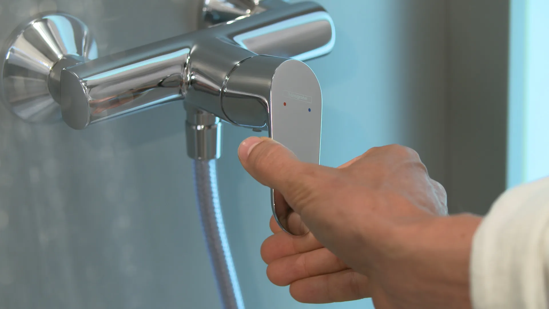 Hansgrohe Focus Einhebel-Brausemischer Aufputz, Chrom Hansgrohe Focus Einhebel-Brausemischer Aufputz, Chrom