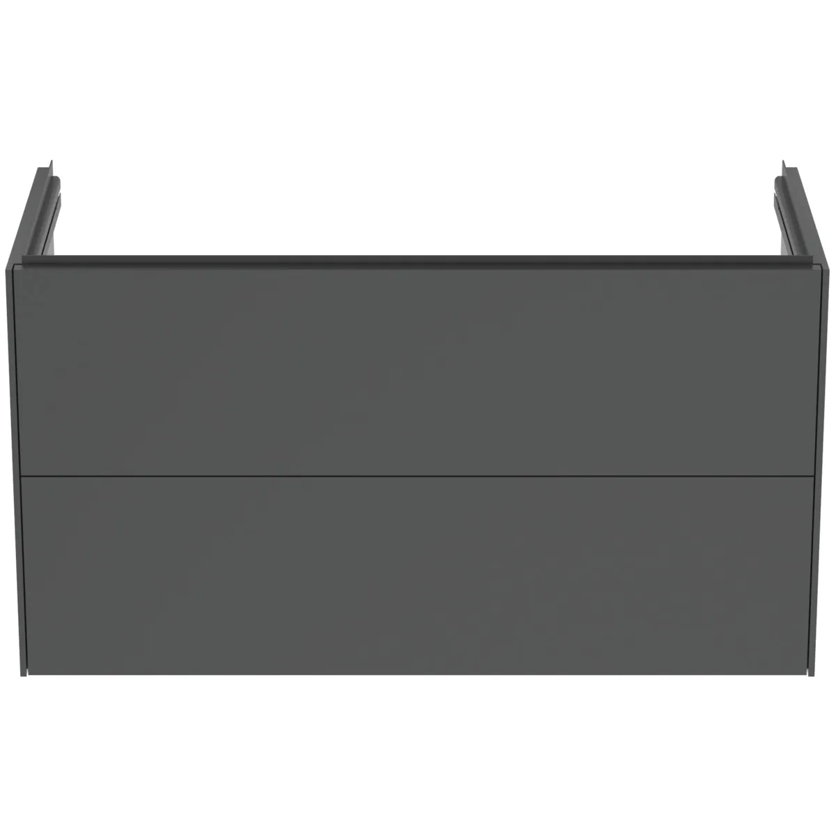 Ideal Standard Möbelwaschtischunterschrank Conca 1000x440mm 2 Auszüge Anthrazit matt