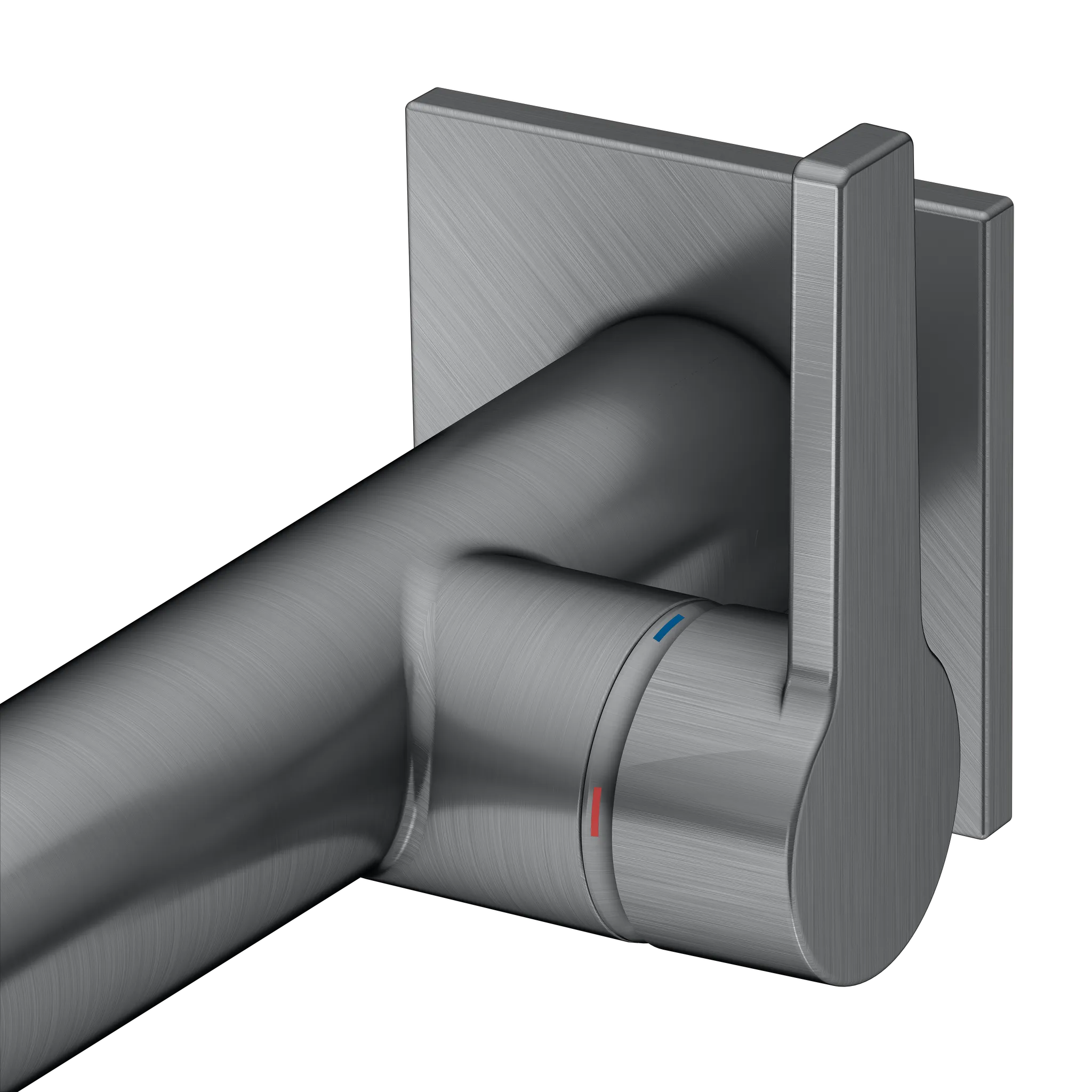 KEUCO EDITION 11 Einhebel-Waschtischmischer Unterputz 1 Loch Schwarzchrom gebürstet