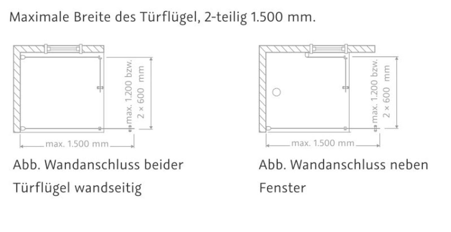 HSK Fensterlösung Duschabtrennung Profil-Drehfalttür pendelbar, 4-teilig „Exklusiv“ Glas Grau, Profile Chromoptik (Alu Hochglanz poliert) HSK Fensterlösung Duschabtrennung Profil-Drehfalttür pendelbar, 4-teilig „Exklusiv“ Glas Grau, Profile Chromoptik (Alu Hochglanz poliert)