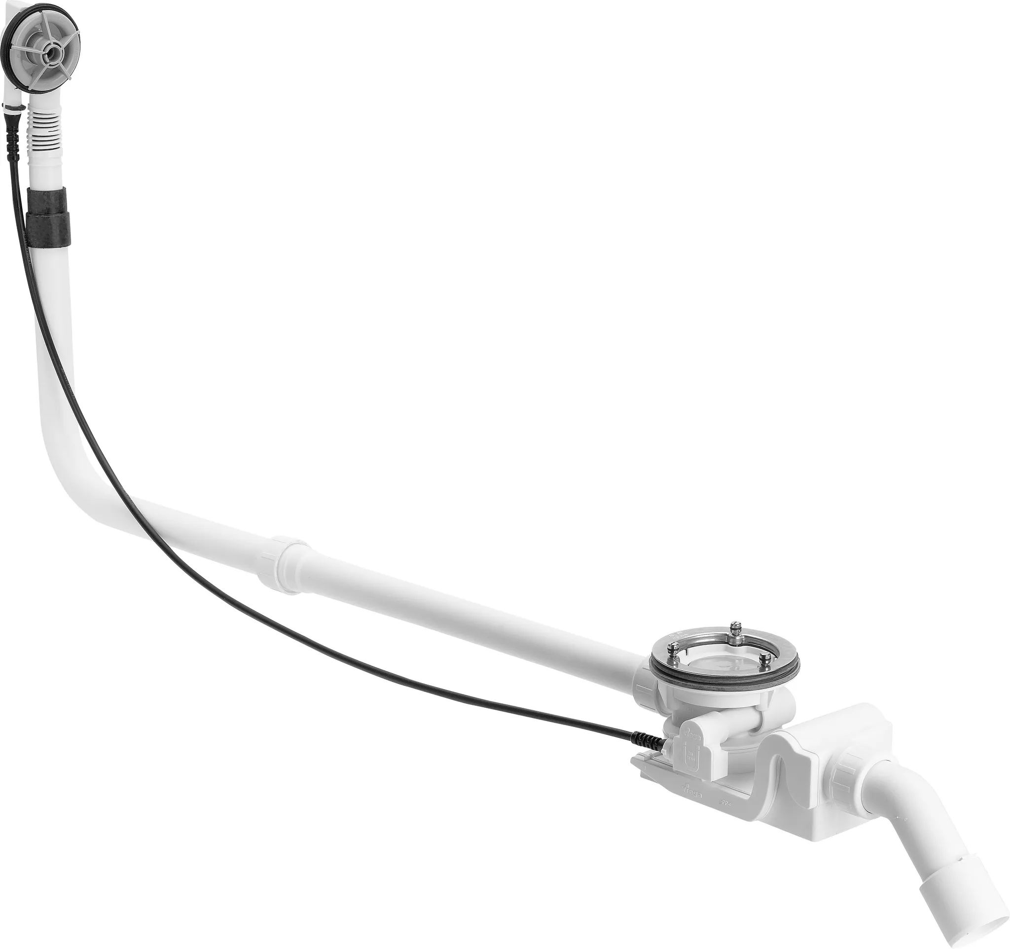 Viega 45°-Ablaufgarnitur Modell 6142.33 „Rotaplex“ in DN40 / 50 Kunststoff weiß 24,6 cm Viega 45°-Ablaufgarnitur Modell 6142.33 „Rotaplex“ in DN40 / 50 Kunststoff weiß 24,6 cm