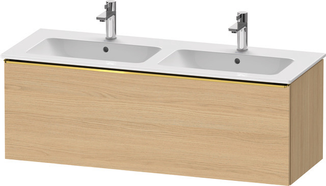 Duravit Waschtischunterschrank wandhängend „D-Neo“ 128 × 44 × 46,2 cm