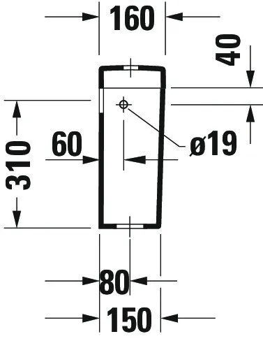 Spülkasten „Darling New“ 40,5 × 39,5 × 16 cm Spülkasten „Darling New“ 40,5 × 39,5 × 16 cm