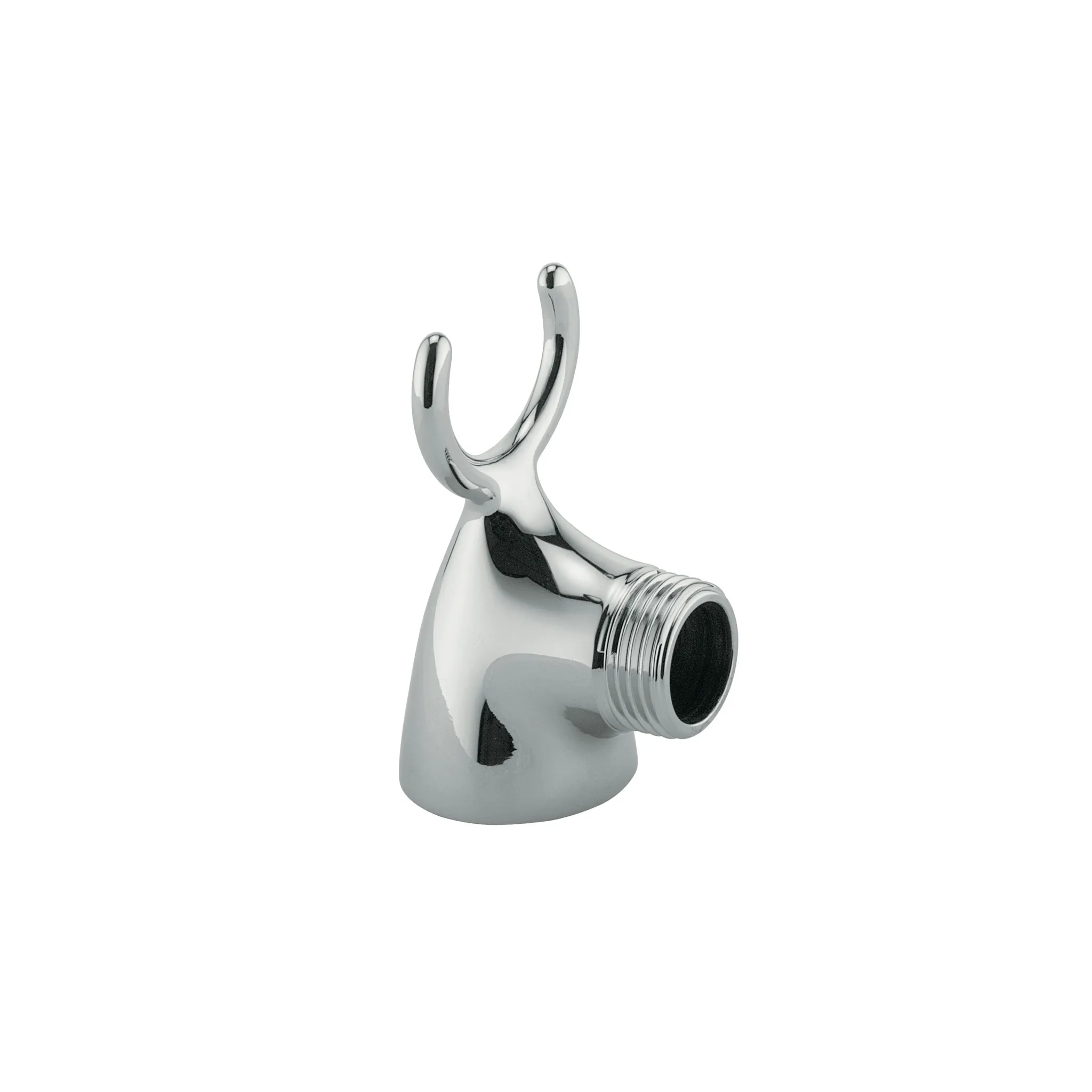 BatterieAufsatz mit Gabelhaken chrom BatterieAufsatz mit Gabelhaken chrom