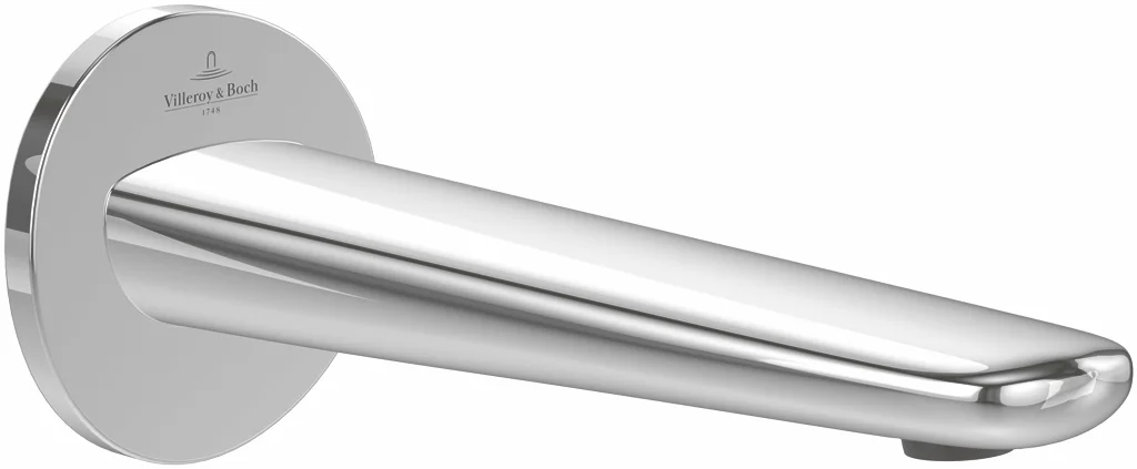 Villeroy & Boch Antao Badewannenauslauf TVT111003000, 85x84x223mm, Matt Black Villeroy & Boch Antao Badewannenauslauf TVT111003000, 85x84x223mm, Matt Black
