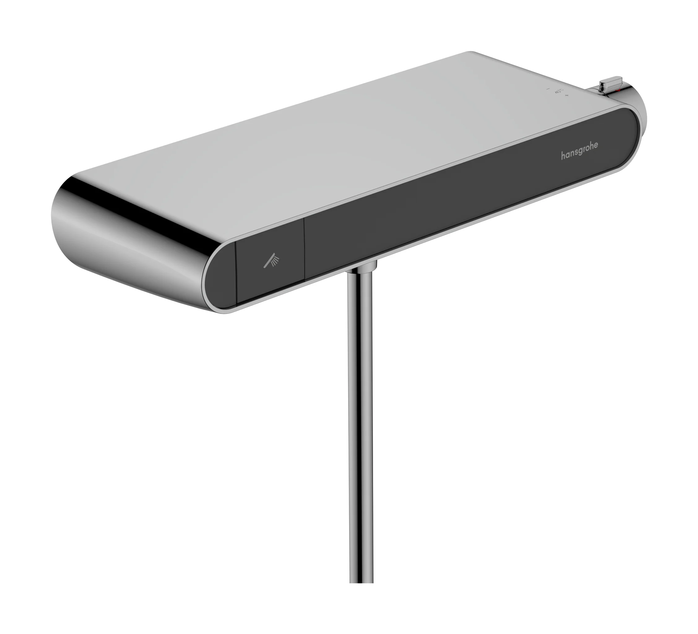 Hansgrohe Brausethermosth aus der Serie ShowerTablet Select in Chrom - Aufputzarmatur mit Sicherheitssperre bei 40 Grad Celsius und CoolContact-Funktion Hansgrohe Brausethermosth aus der Serie ShowerTablet Select in Chrom - Aufputzarmatur mit Sicherheitssperre bei 40 Grad Celsius und CoolContact-Funktion