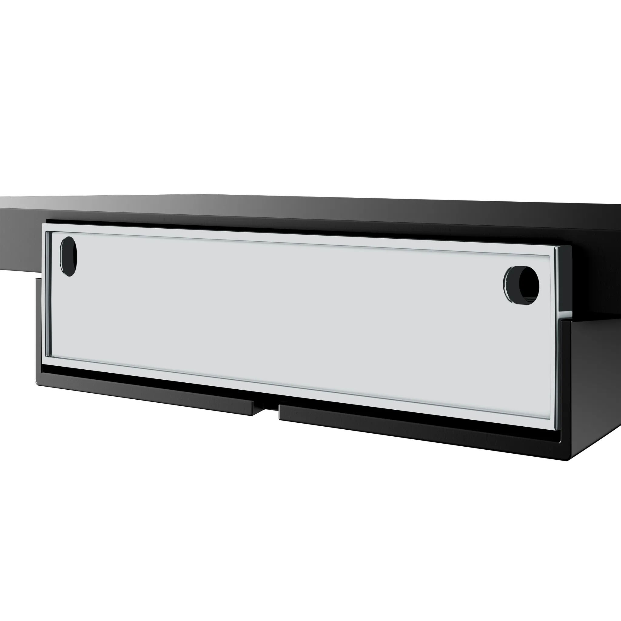 Aveno Duschablage schwarz matt