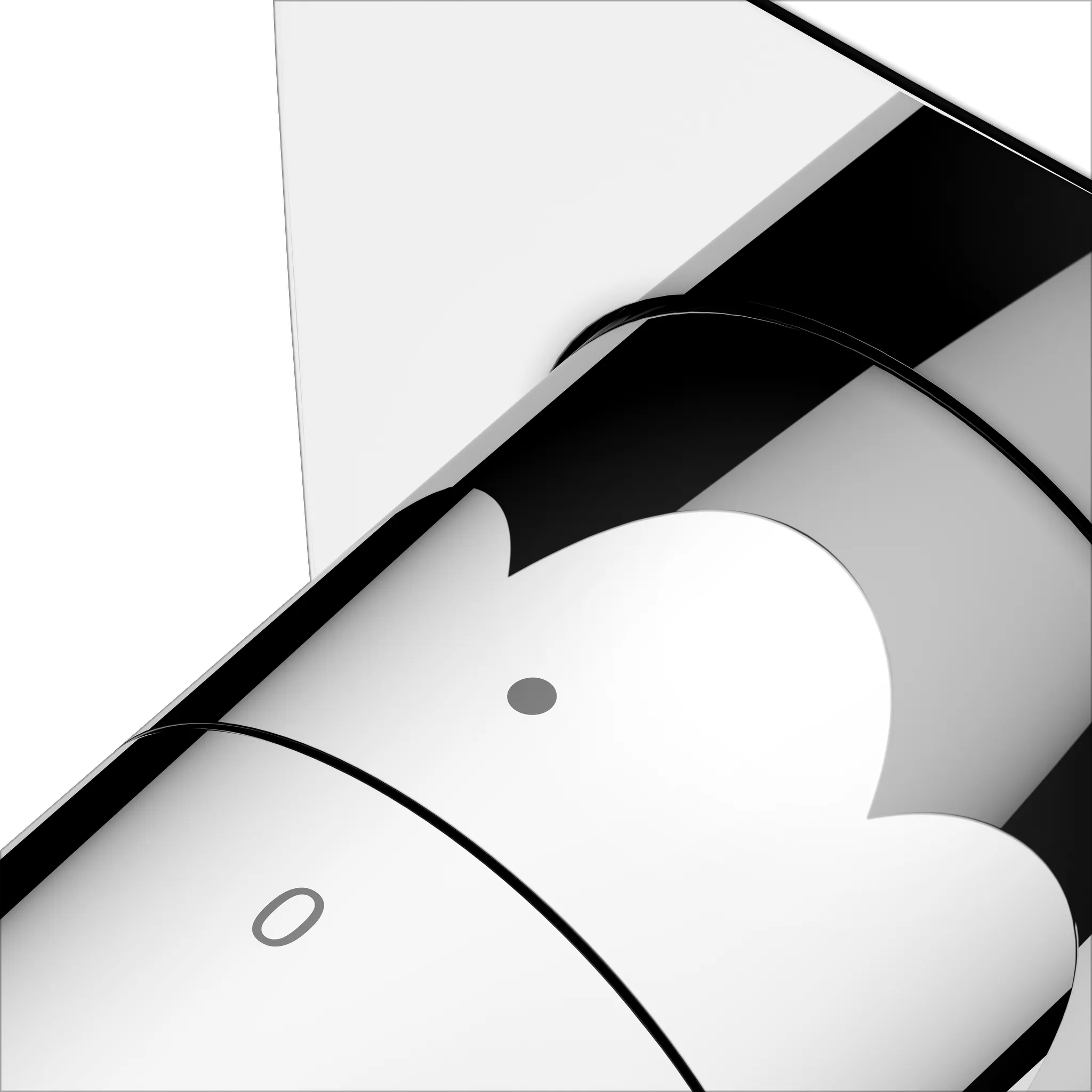 KEUCO IXMO Ab- und Umstellventil Unterputz für 2 Verbraucher mit Schlauchanschluss eckig verchromt