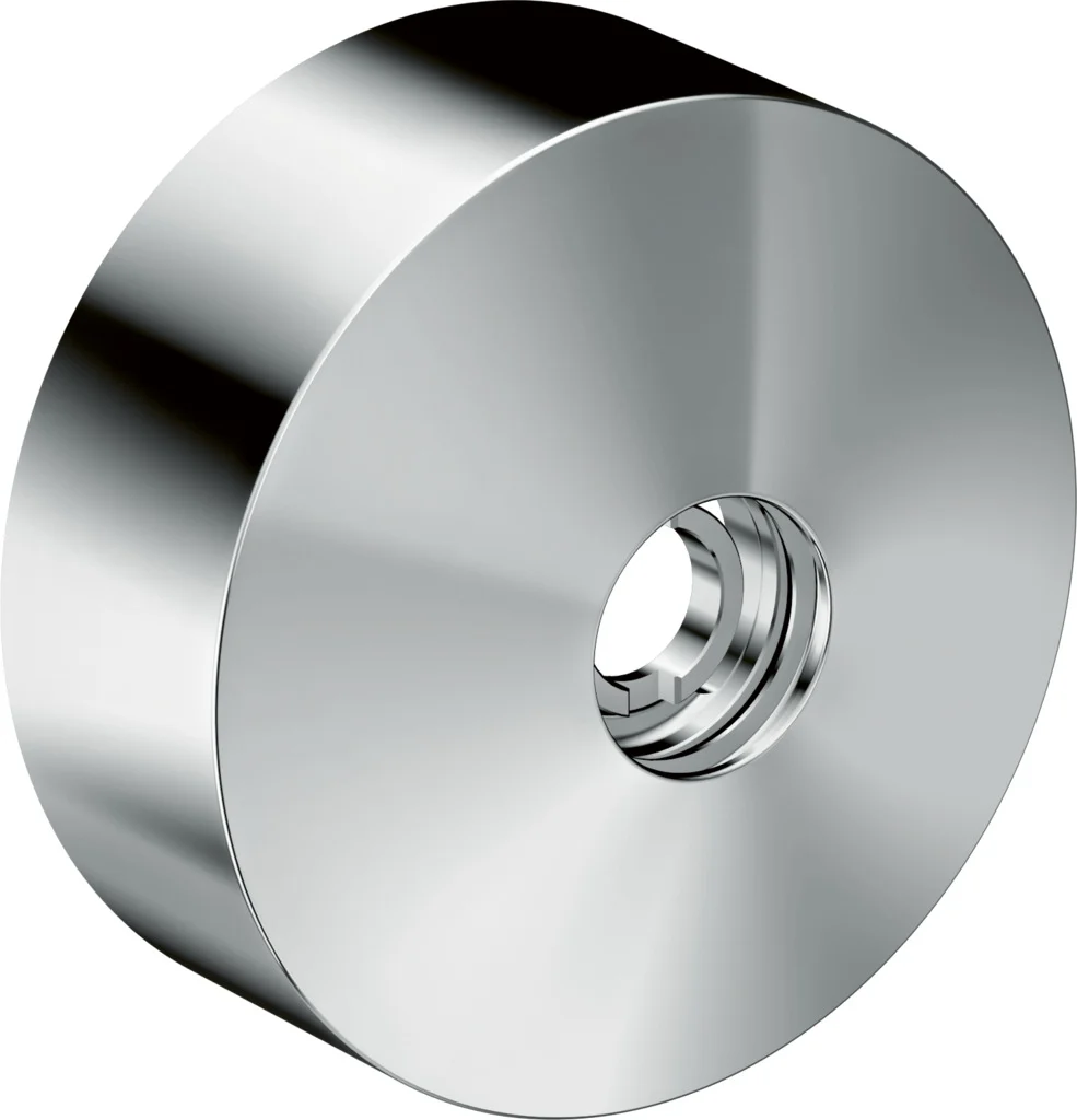 Hansgrohe AXOR One Verlängerungsrosette Chrom, 80 mm Durchmesser, 22 mm Verlängerung