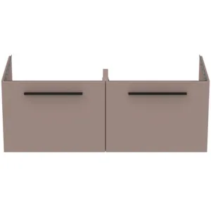 Ideal Standard Waschtischunterschrank „i.lifeB“ 120 × 44 × 50,5 cm Greige matt
