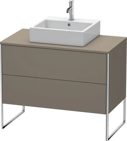 Duravit Waschtischunterschrank bodenstehend „XSquare“ 100 × 77,8 × 54,8 cm