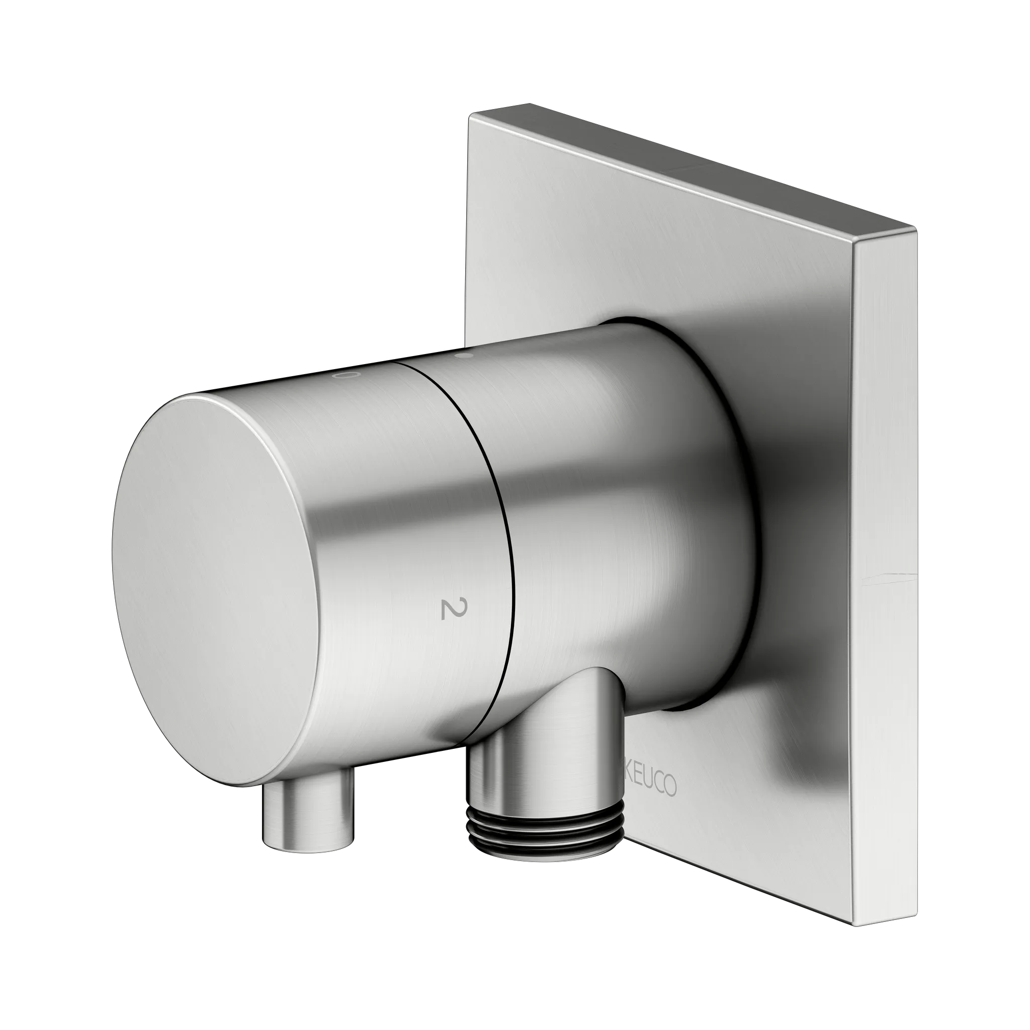 KEUCO IXMO Ab- und Umstellventil Unterputz für 2 Verbraucher mit Schlauchanschluss und Brausehalter KEUCO IXMO Ab- und Umstellventil Unterputz für 2 Verbraucher mit Schlauchanschluss und Brausehalter