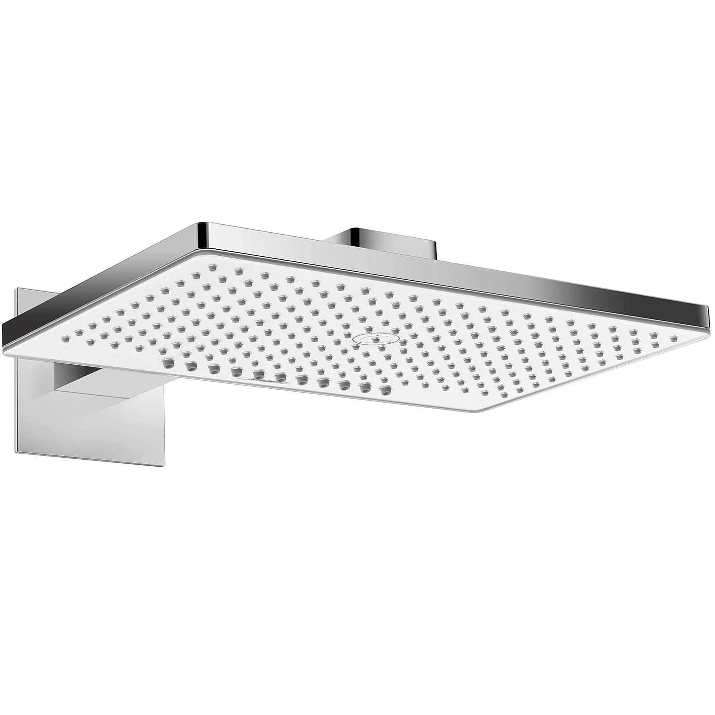 Kopfbrause Rainmaker Select 460 2jet EcoSmart weiss/chrom mit Brausearm 450mm Kopfbrause Rainmaker Select 460 2jet EcoSmart weiss/chrom mit Brausearm 450mm