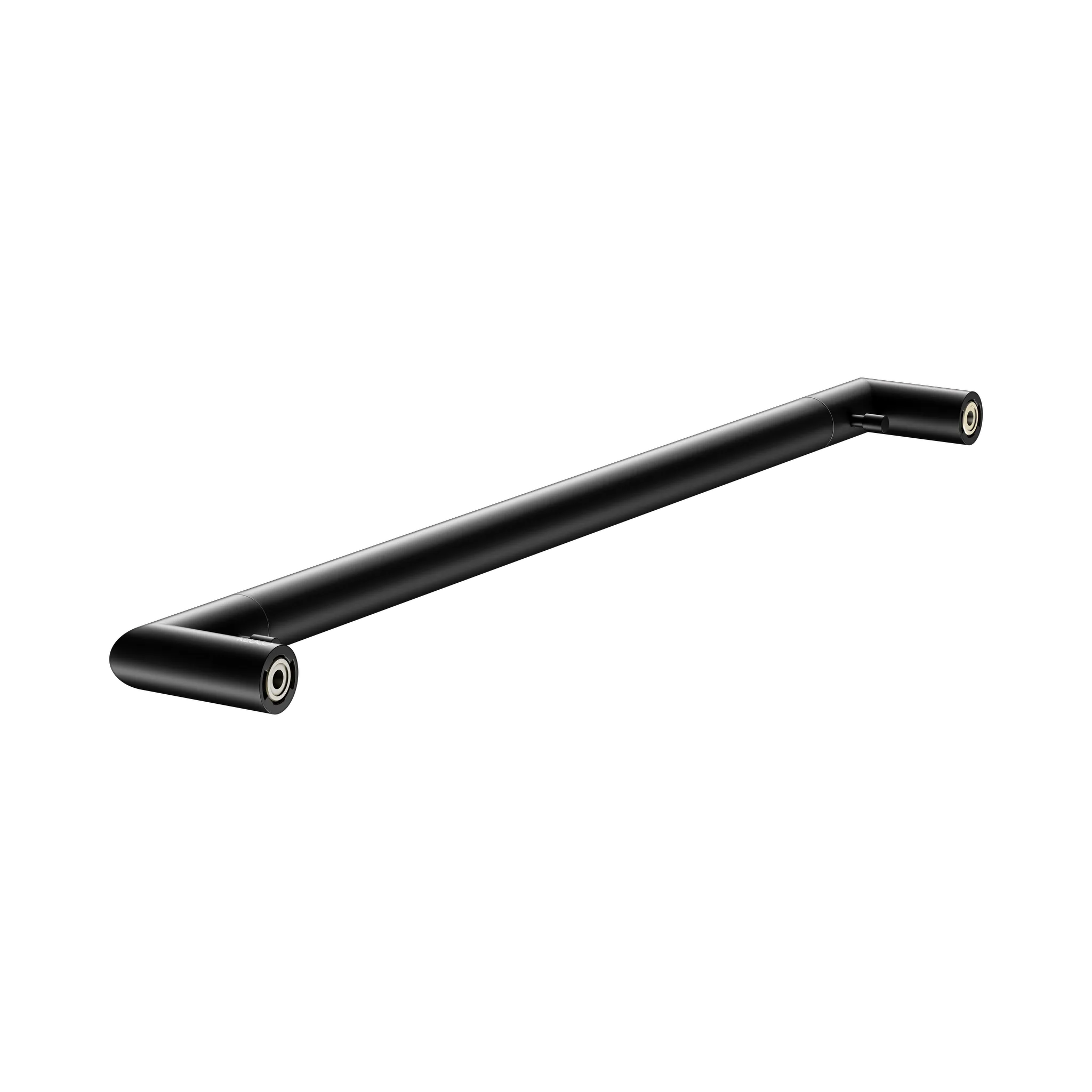 KEUCO REVA Badetuchhalter mit integriertem Haken 600 mm schwarz matt