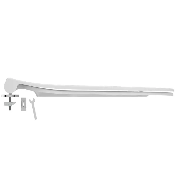 Set WC mit WC-Sitz Softclose spülrandlos „Connect“ 360 × 340 × 540 mm