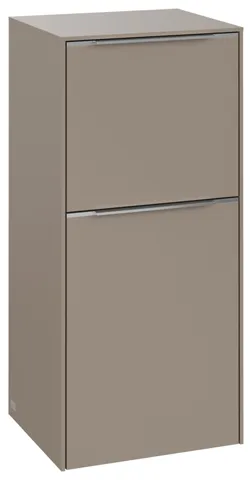 Villeroy & Boch Seitenschrank „Subway 3.0“ 40 × 86 × 36,2 × 36,2 cm 1 Auszug, 1 Tür, Anschlag (Scharnier) rechts, 1 Tür, Anschlag rechts