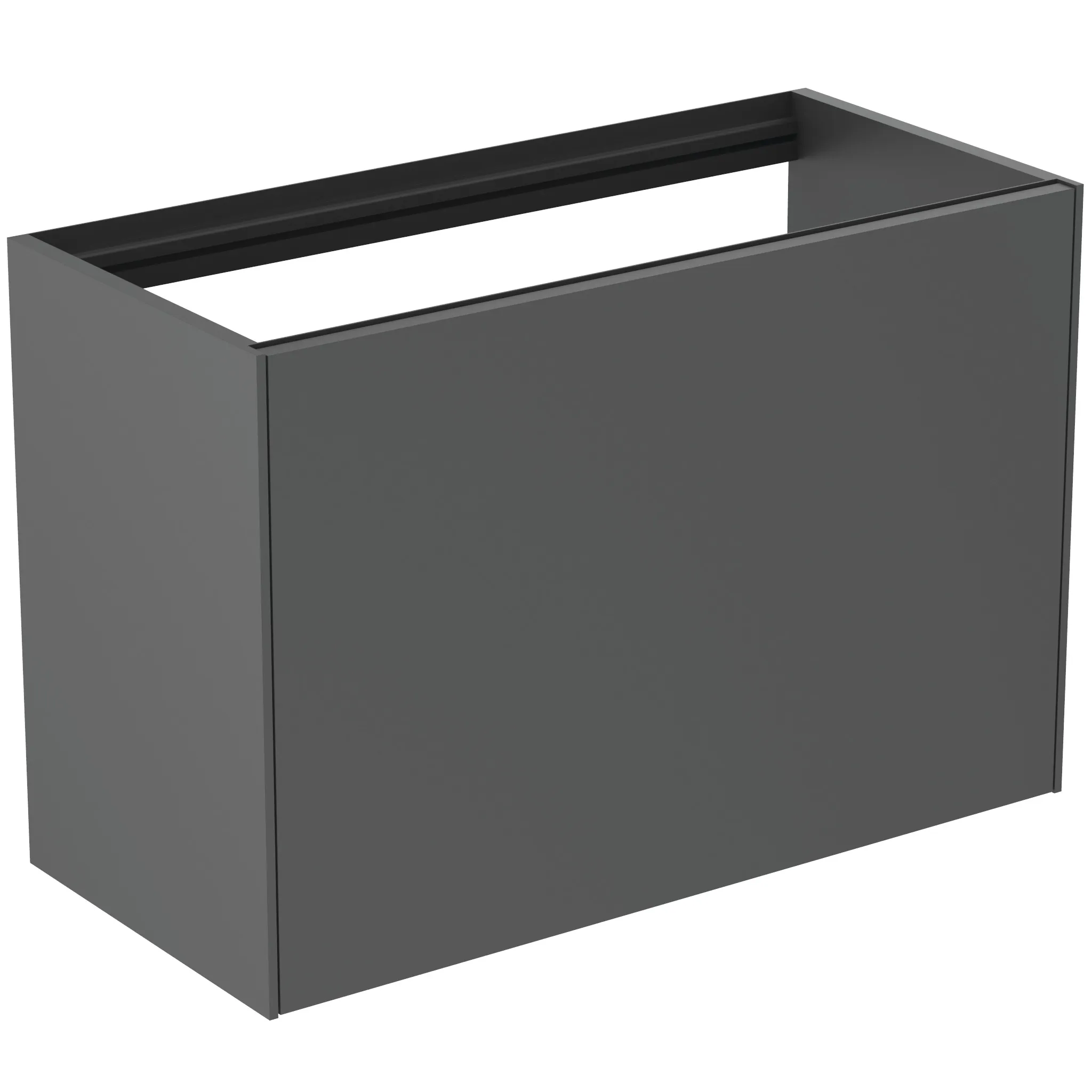 Ideal Standard Waschtischunterschrank „Conca“ 80 × 54 × 37,3 cm Anthrazit matt lackiert Ideal Standard Waschtischunterschrank „Conca“ 80 × 54 × 37,3 cm Anthrazit matt lackiert