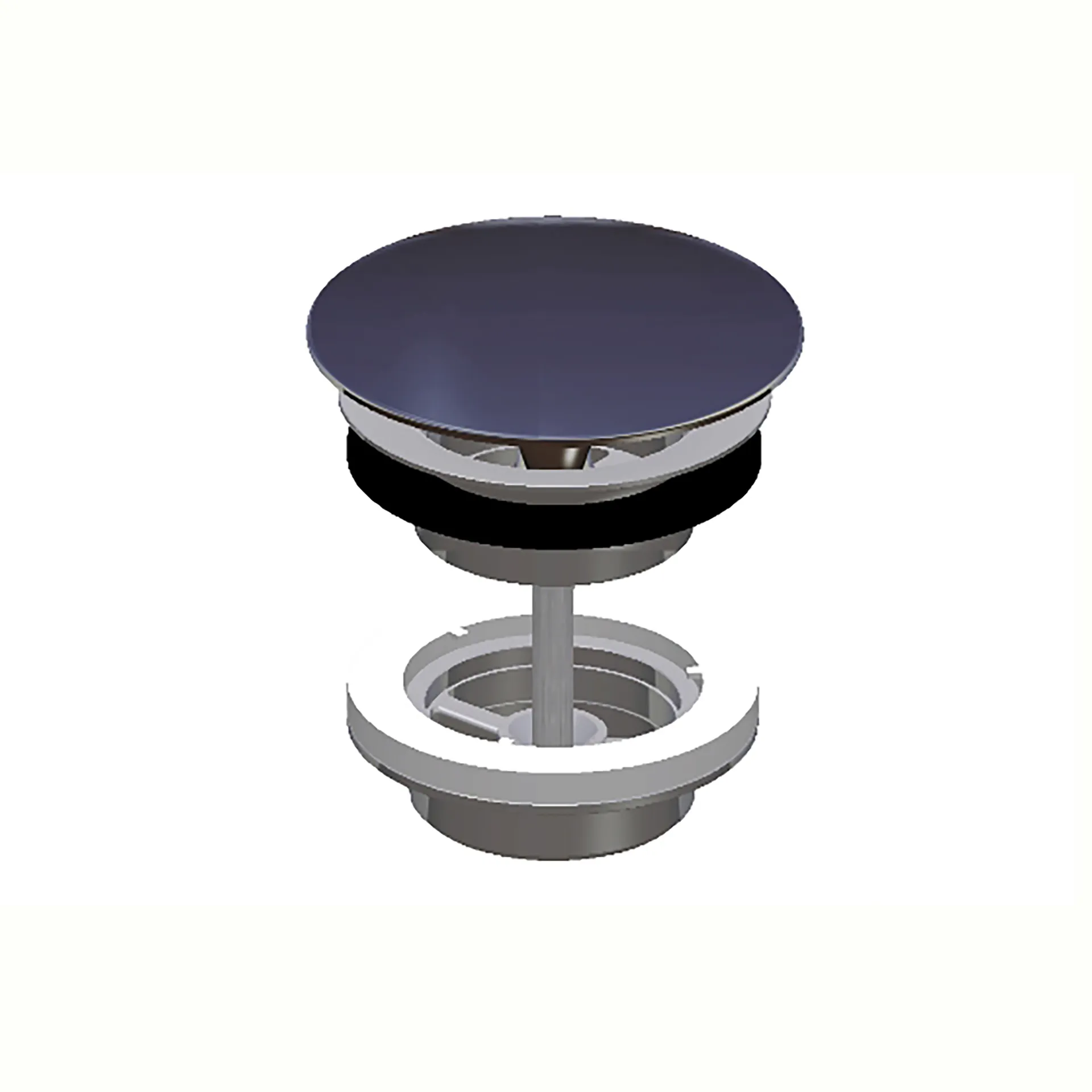 Laufen Ablaufventil chrom, passend für Waschtische ohne Überlauf Laufen Ablaufventil chrom, passend für Waschtische ohne Überlauf