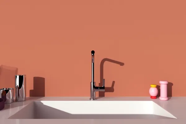 Ideal Standard Küchenarmatur Gusto Ausladung 232mm L-Auslauf Chrom Ideal Standard Küchenarmatur Gusto Ausladung 232mm L-Auslauf Chrom