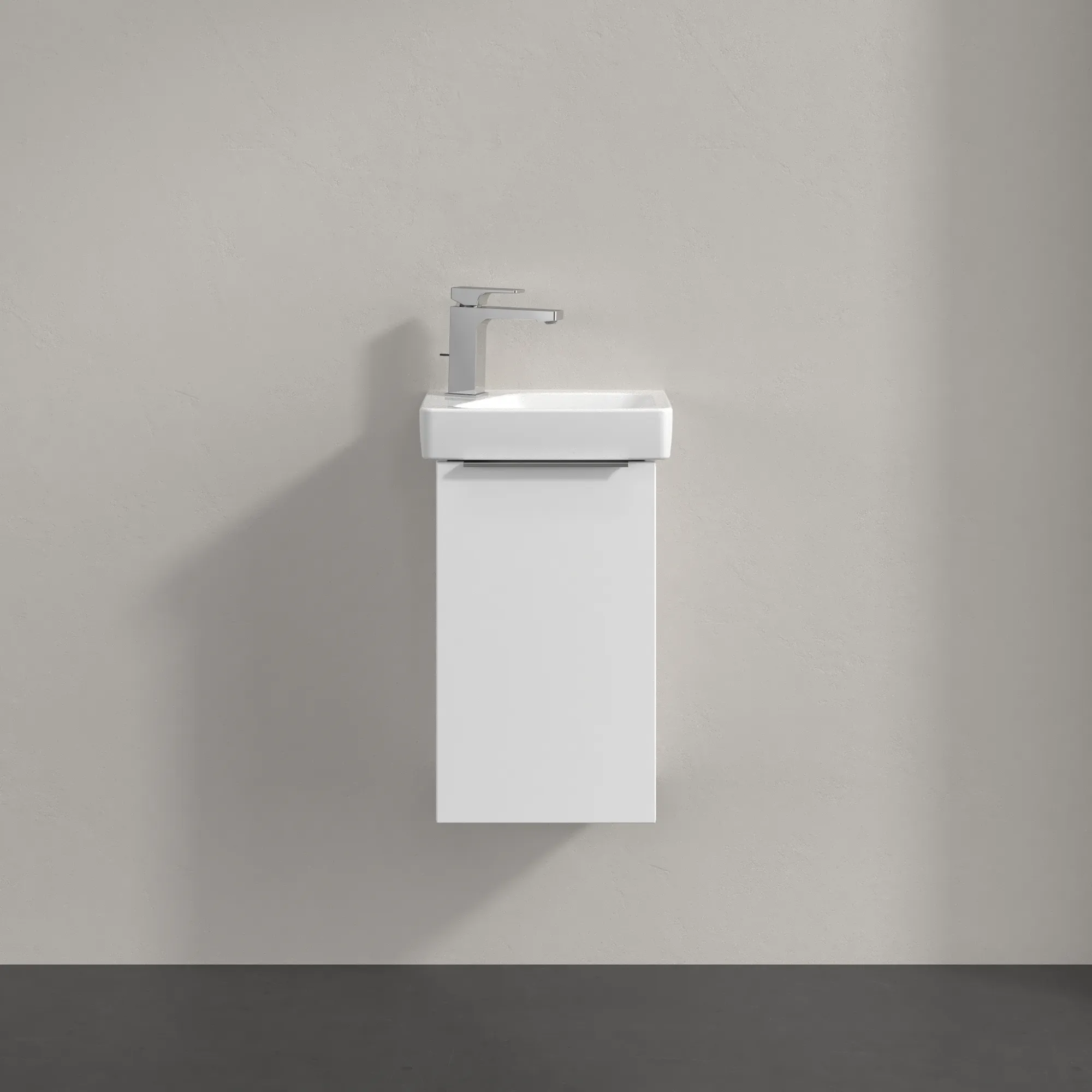 Villeroy & Boch Waschtischunterschrank „Architectura“ 310 × 520 mm Weiß Matt, Anschlag links Villeroy & Boch Waschtischunterschrank „Architectura“ 310 × 520 mm Weiß Matt, Anschlag links
