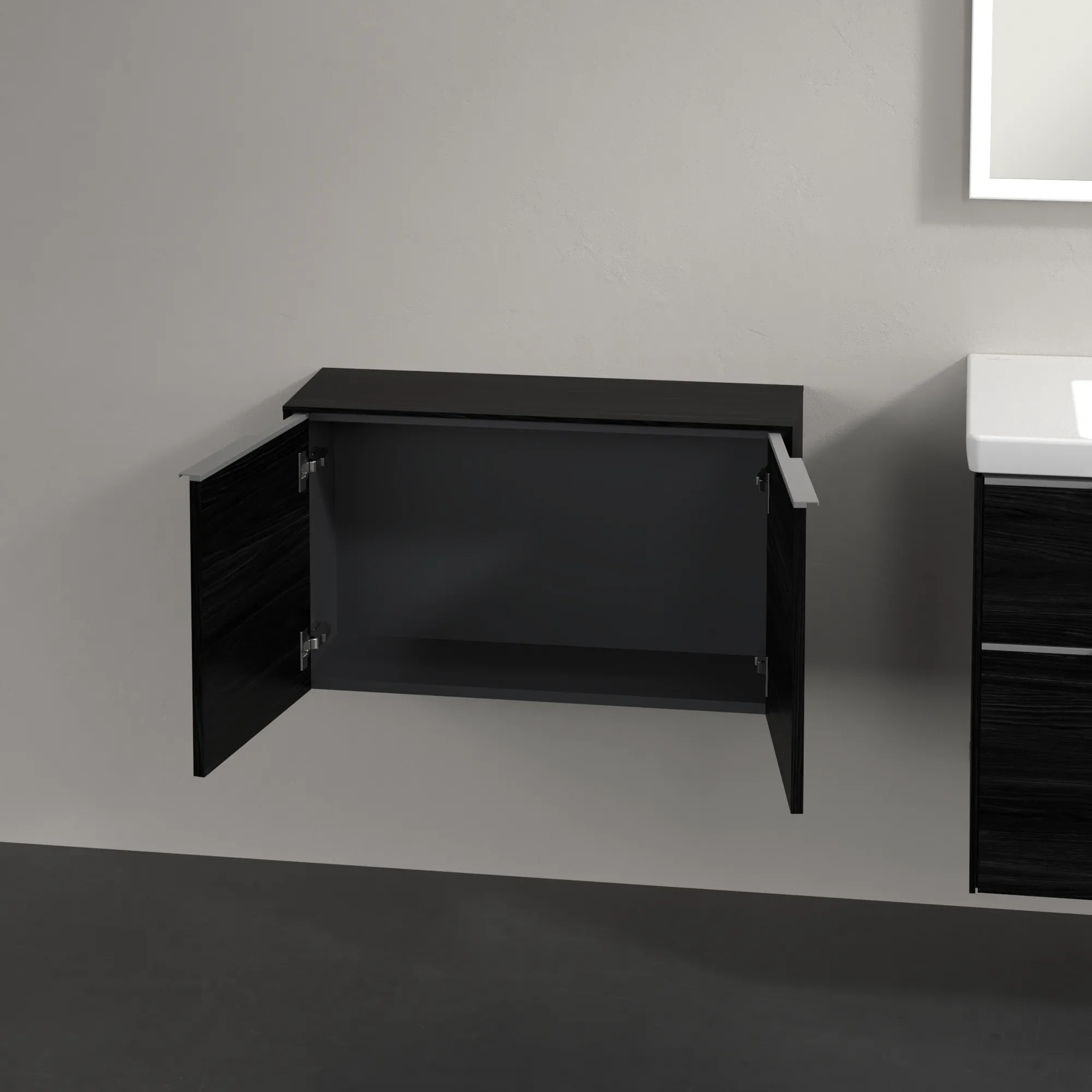 Villeroy & Boch Subway 3.0 Sideboard C60000, Black Oak, 728x423x256mm Villeroy & Boch Subway 3.0 Sideboard C60000, Black Oak, 728x423x256mm