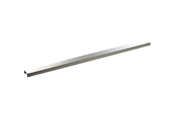 Abdeckung CeraLine Design Edelstahl poliert, 1200 mm