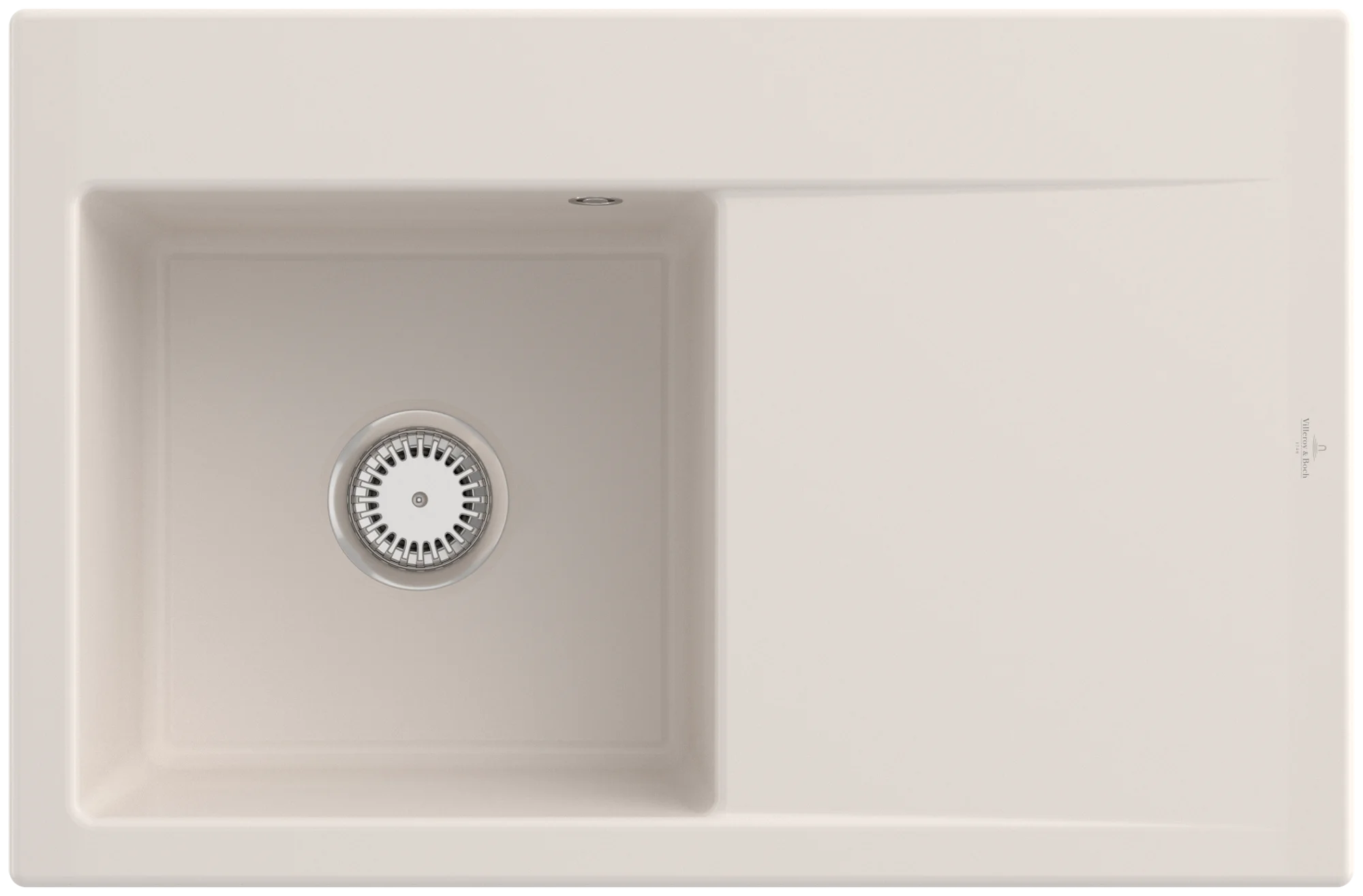 Villeroy & Boch Subway Style 45 Einbauspüle, 780x510 mm, links