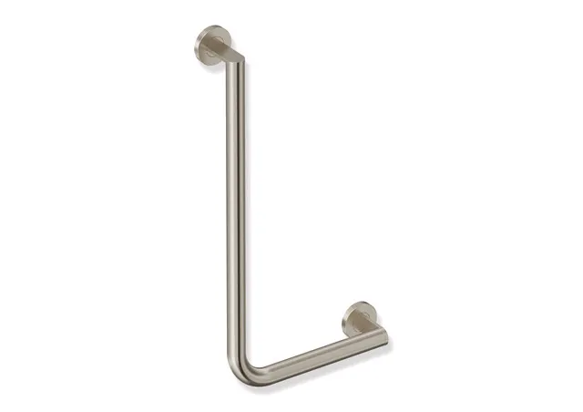 Winkelgriff des Systems 900, Edelstahl, PVD, waagerechte Länge 300 mm, senkrechte Länge 600 mm, D: 32 mm, Ausführung rechts, in Farbe CK (messing glänzend) Winkelgriff des Systems 900, Edelstahl, PVD, waagerechte Länge 300 mm, senkrechte Länge 600 mm, D: 32 mm, Ausführung rechts, in Farbe CK (messing glänzend)